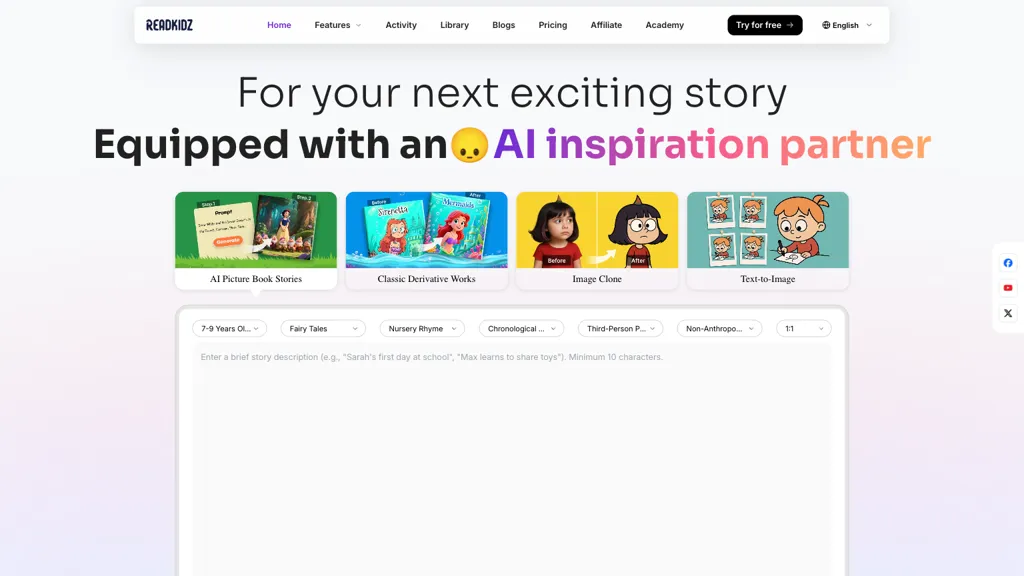 ReadKidz 工具截图