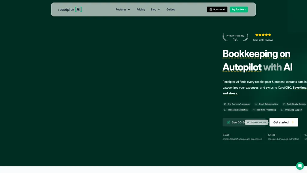 Receiptor.ai 工具截图