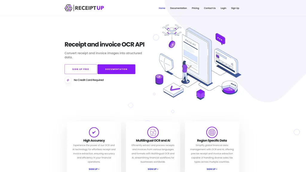 ReceiptUp 工具截图