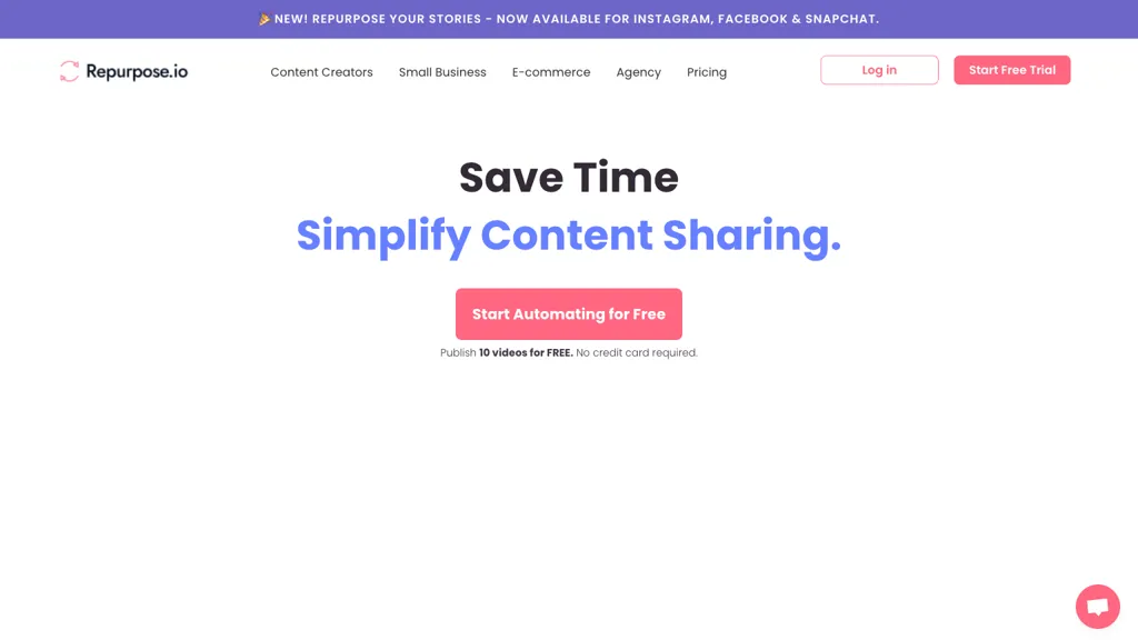 Repurpose.io 工具截图