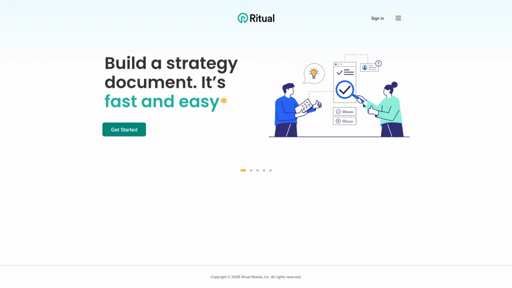 Ritual 官网截图