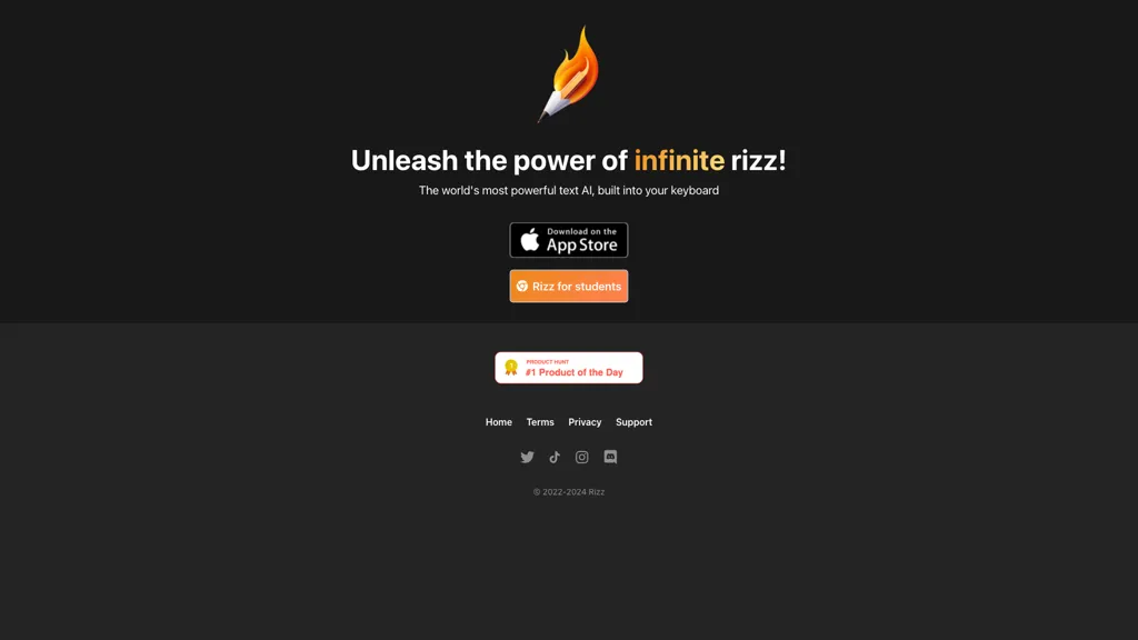 Rizz! Keyboard 官网截图