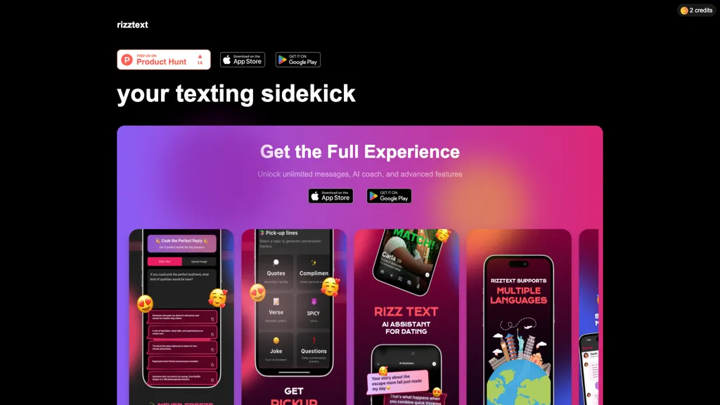RizzText.com 工具截图