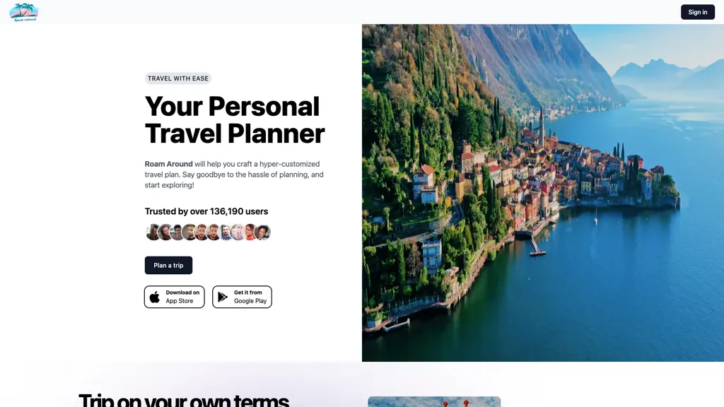 Roam Around 工具截图