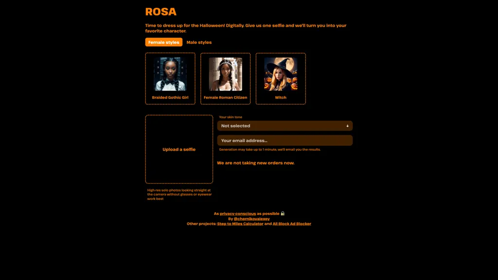ROSA 工具截图