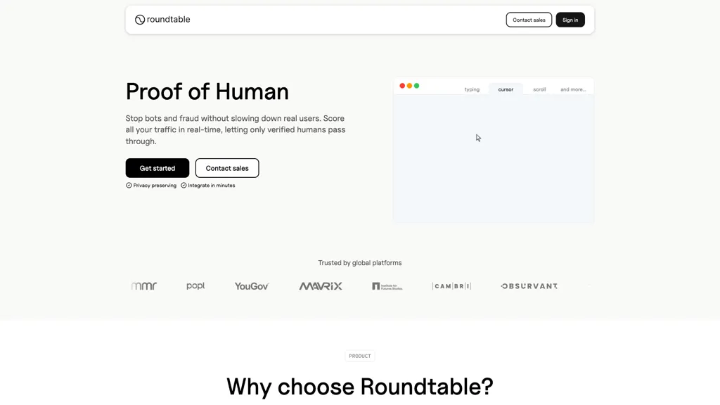 Roundtable 工具截图