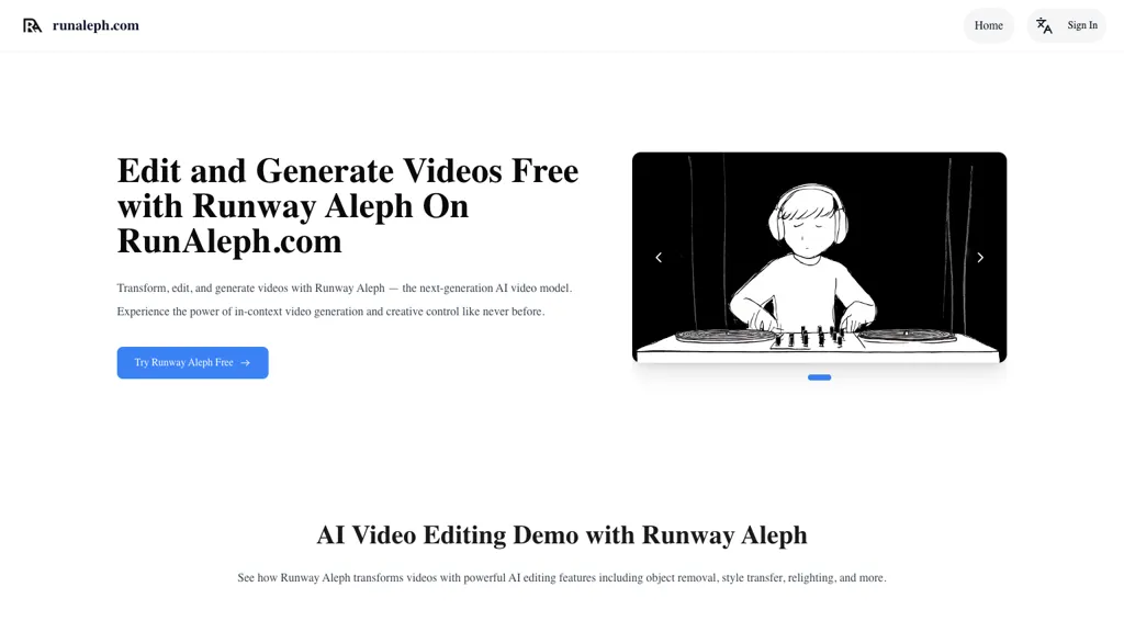 RunAleph.com 工具截图
