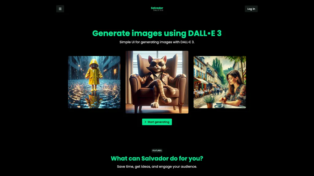 Salvador 官网截图