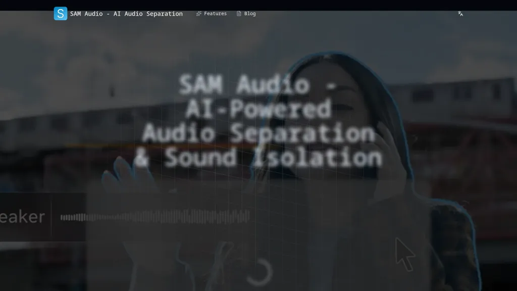 Sam Audio 工具截图
