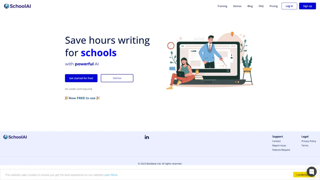 SchoolAI 官网截图