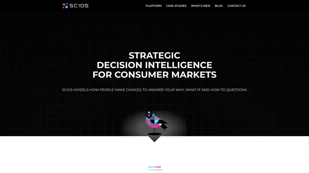 Scios.ai 官网截图