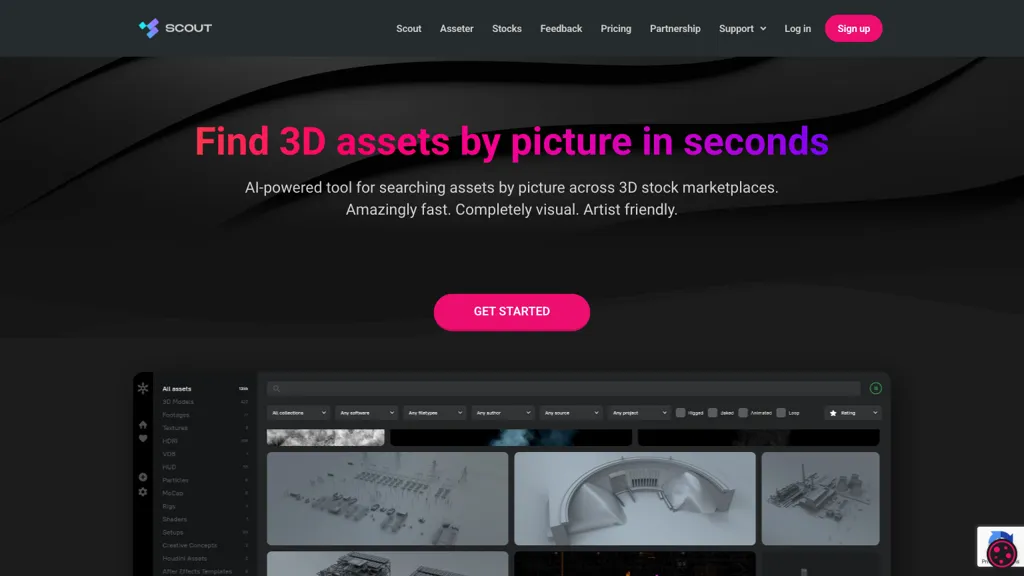 Scout by Asseter.ai 官网截图