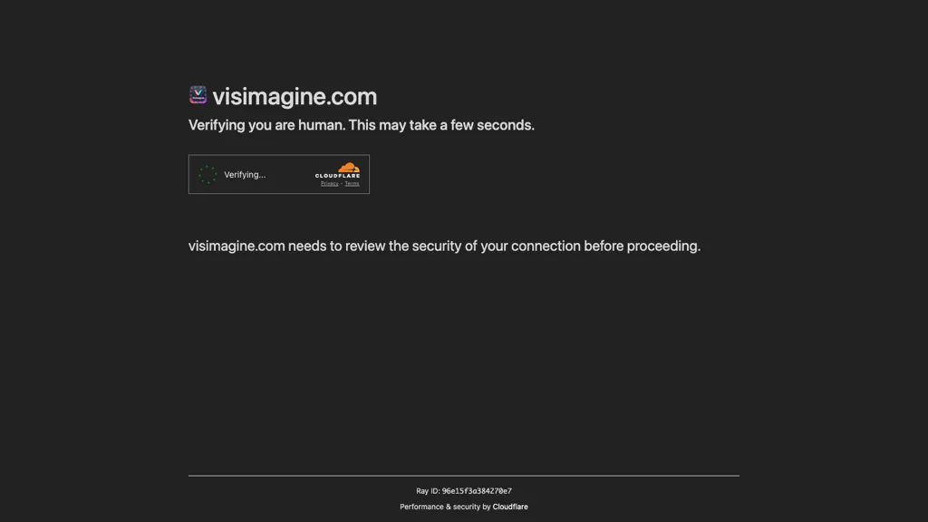 VisImagine 官网截图