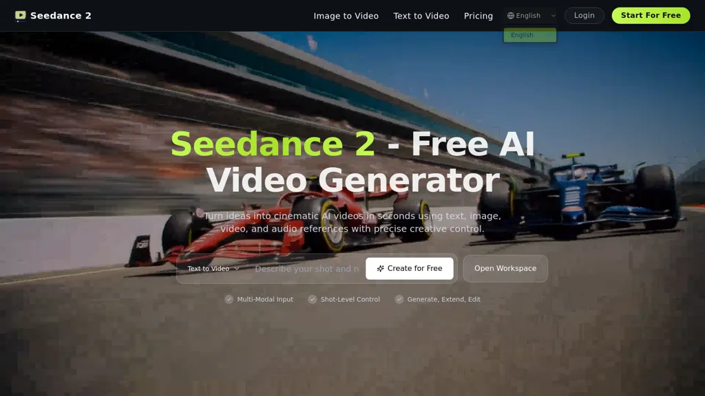 Seedance2AI 工具截图