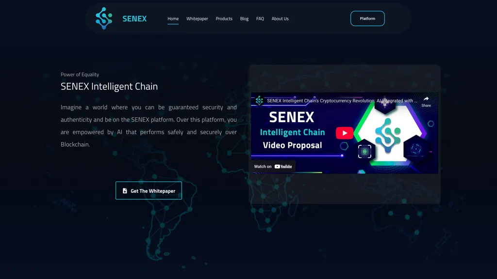 SENEX Intelligent Chain 工具截图