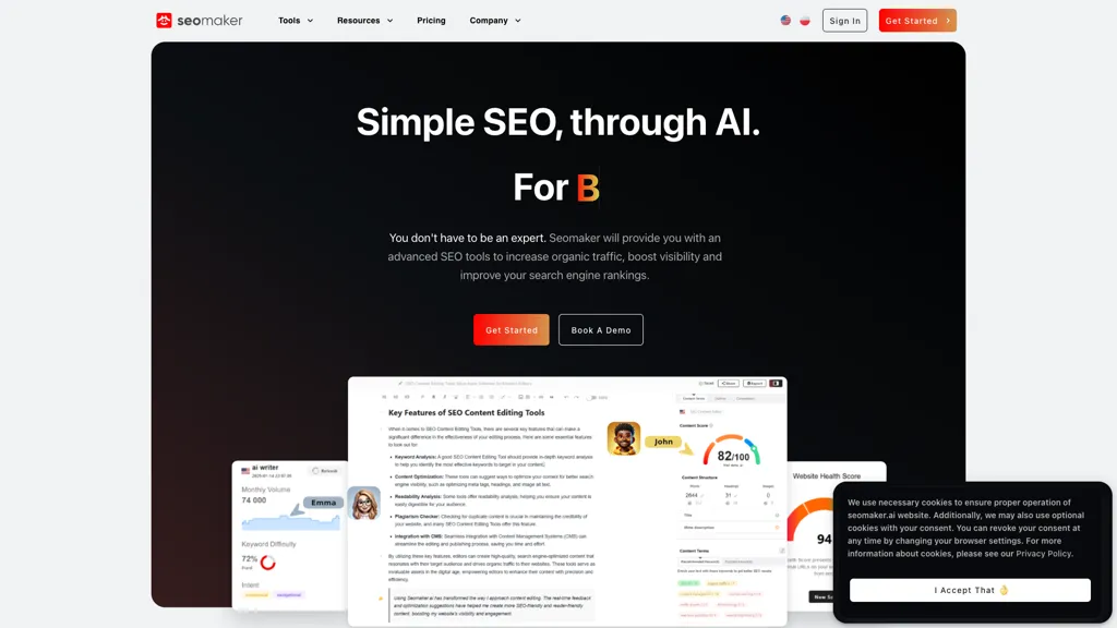 Seomaker 工具截图