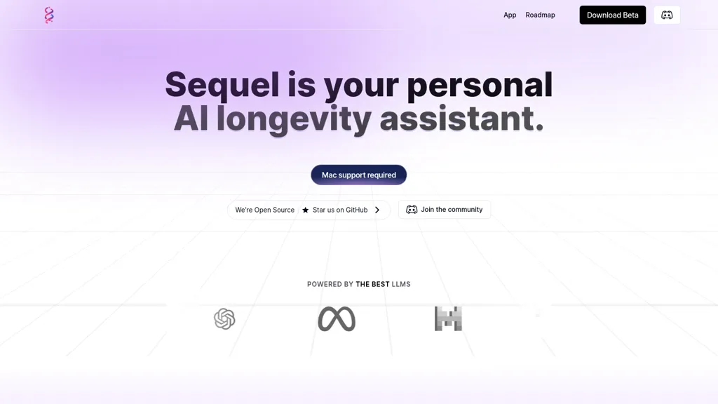 Sequel AI 工具截图