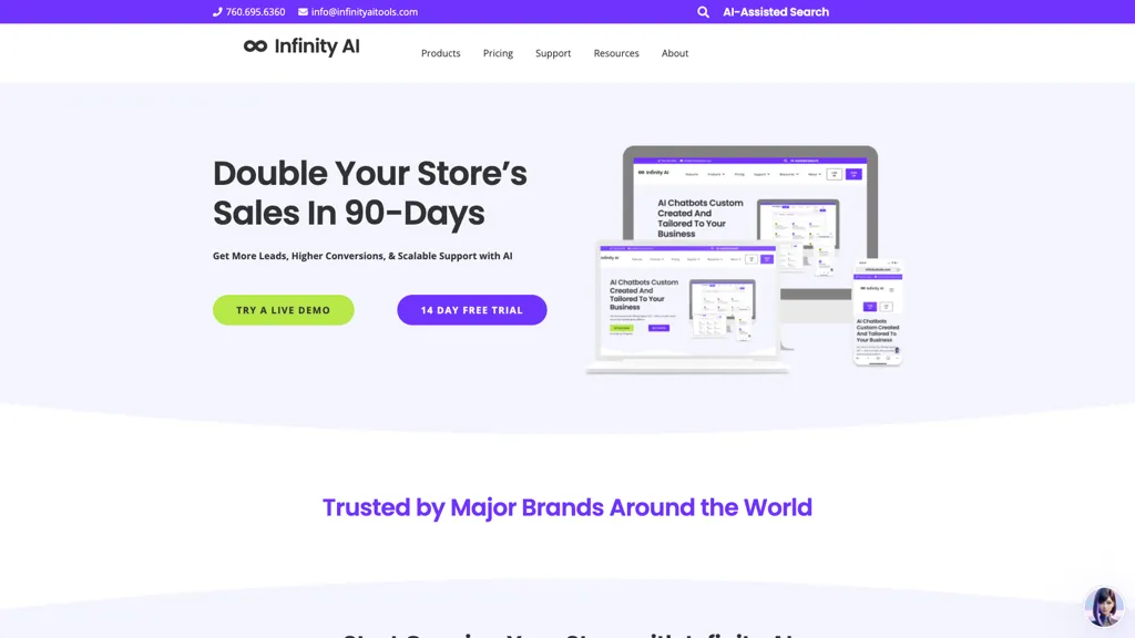Shopifinity Engine™ 官网截图