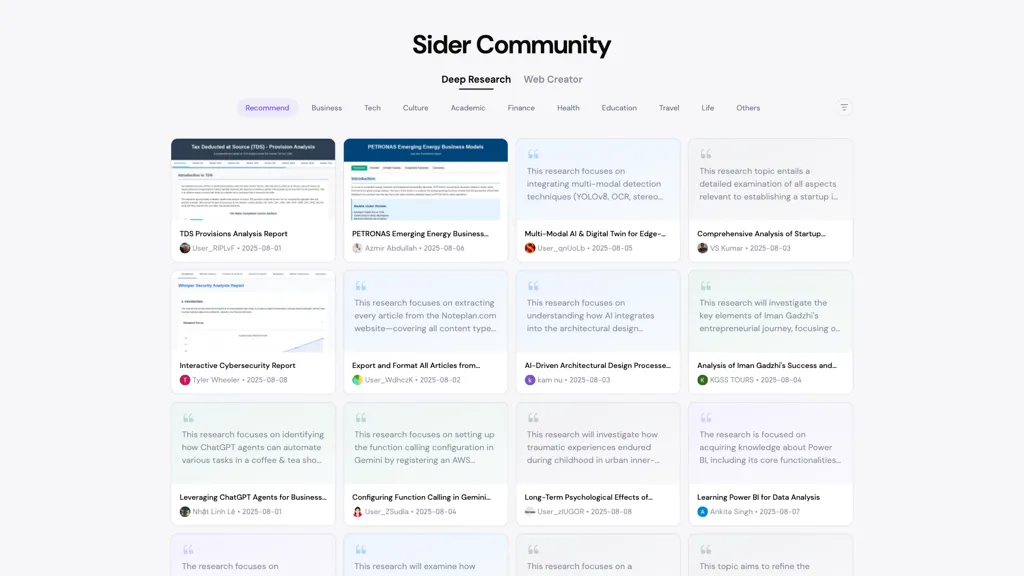 Sider AI 官网截图