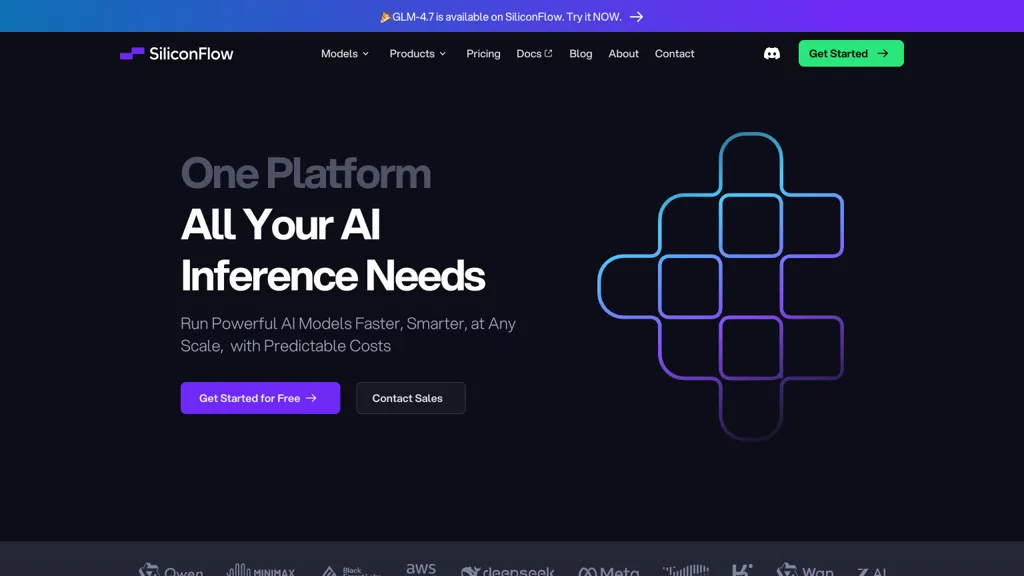 SiliconFlow 工具截图