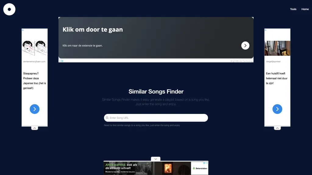 Similar Songs Finder 工具截图