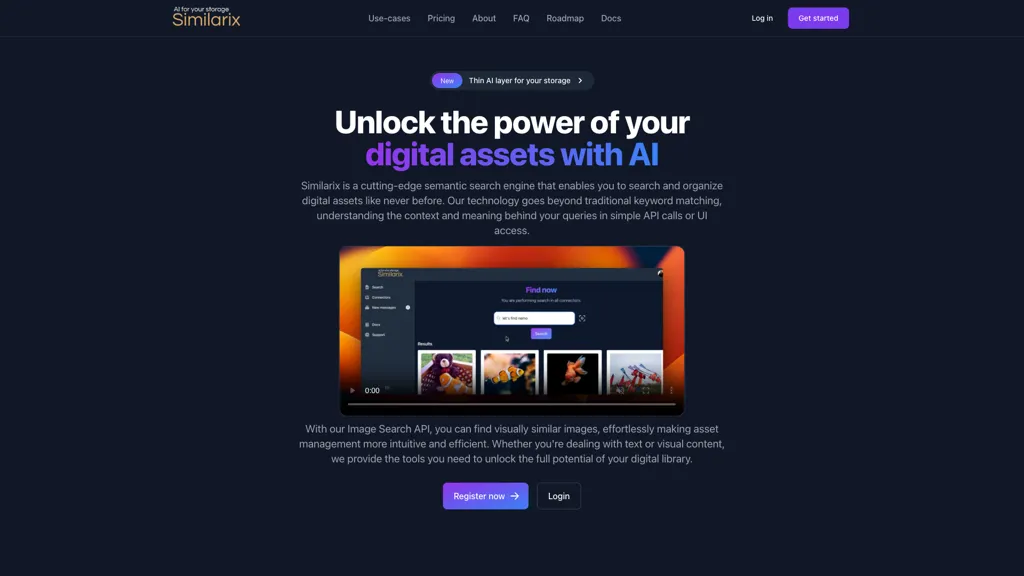 Similarix 官网截图