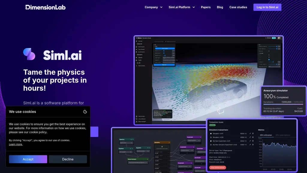 Siml.ai 工具截图