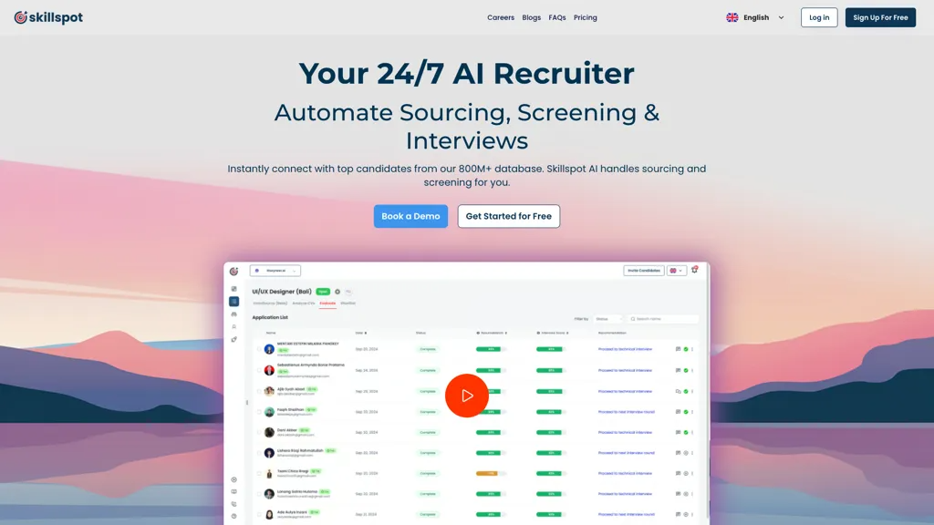 Skillspot.ai 工具截图