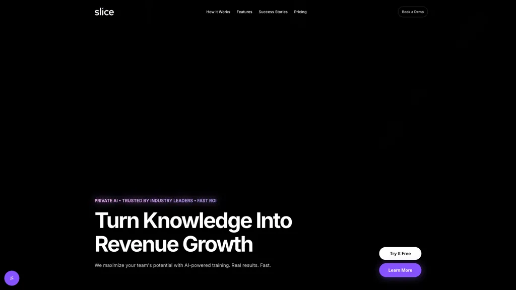 Slice knowledge 官网截图