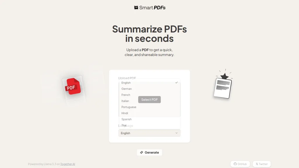 SmartPDFs 工具截图