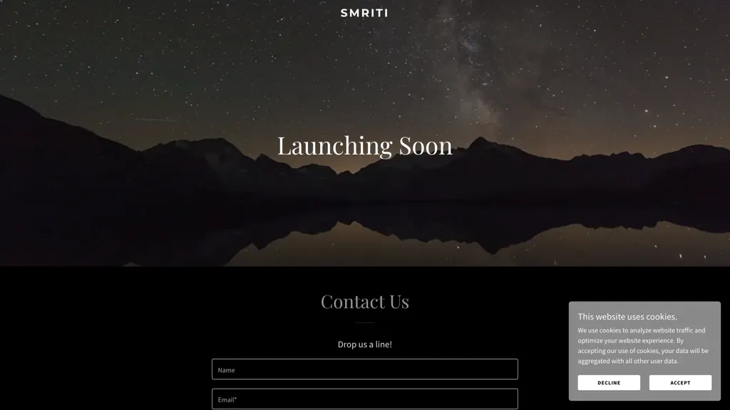 Smriti.co 官网截图