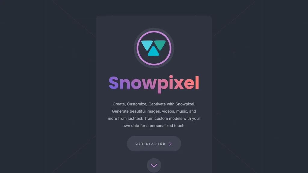 Snowpixel 官网截图