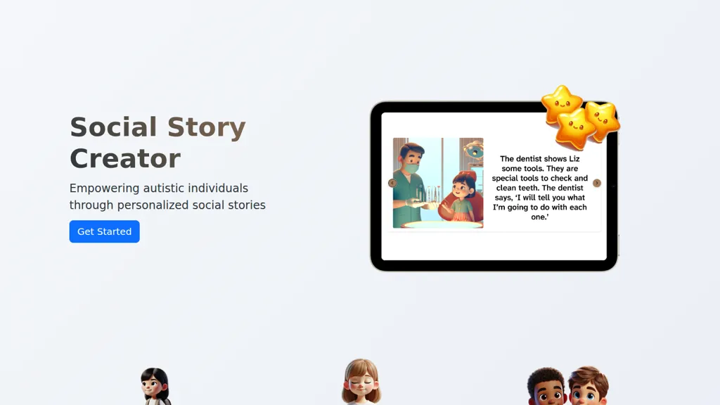 Social Story Creator 官网截图