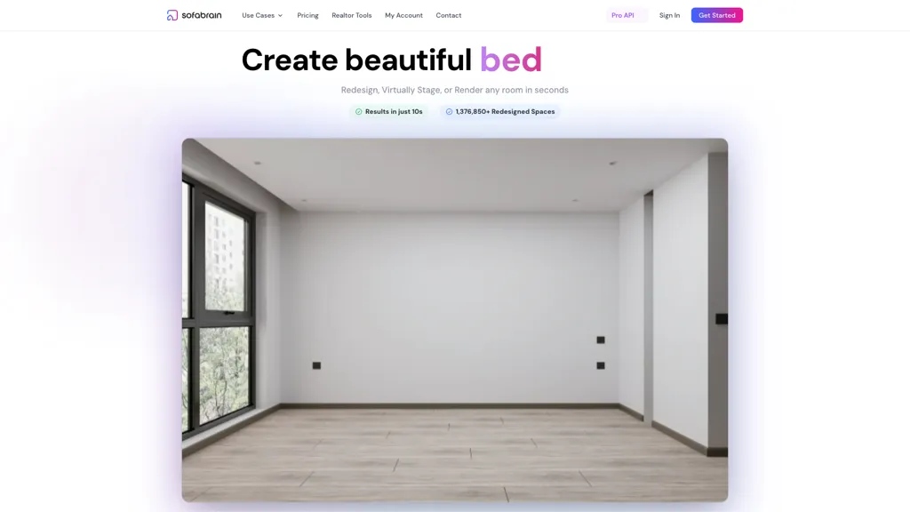 SofaBrain 官网截图