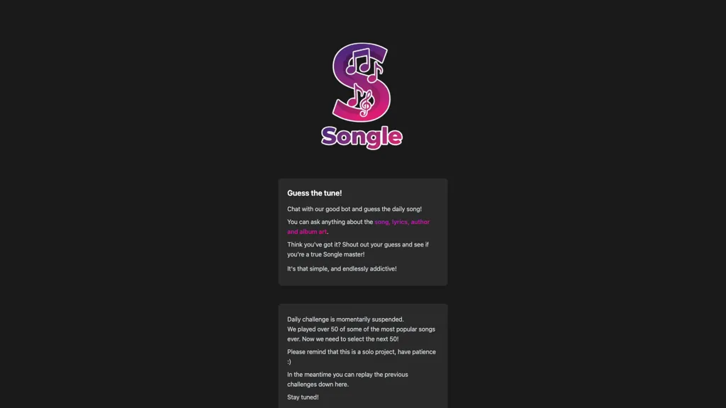 Songle AI 工具截图