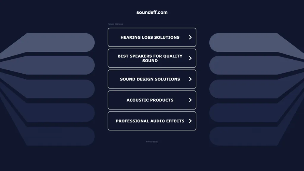 Soundeff 工具截图