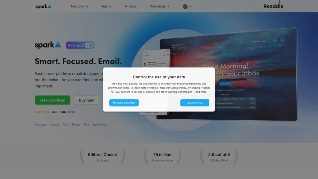 Spark Mail 工具截图