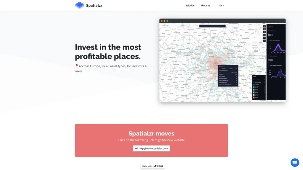 Spatialzr 官网截图