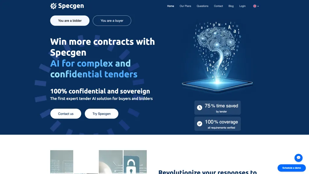 Specgen.ai 工具截图