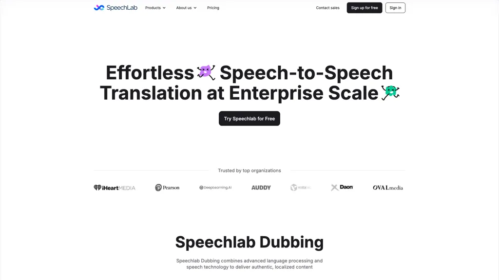 Speechlab 工具截图