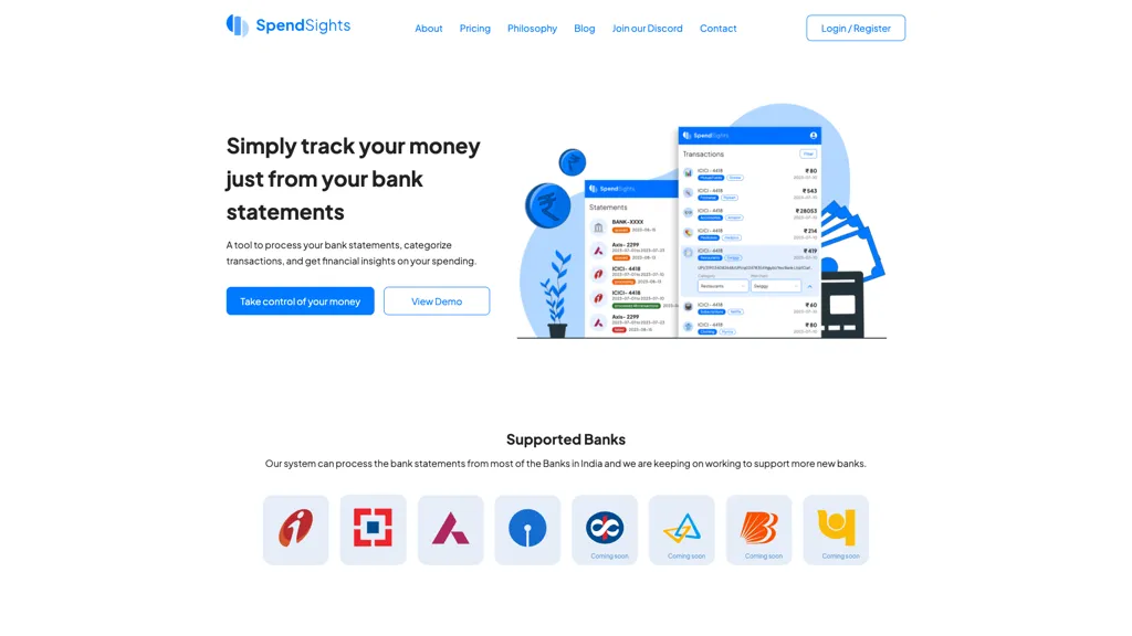 SpendSights 工具截图