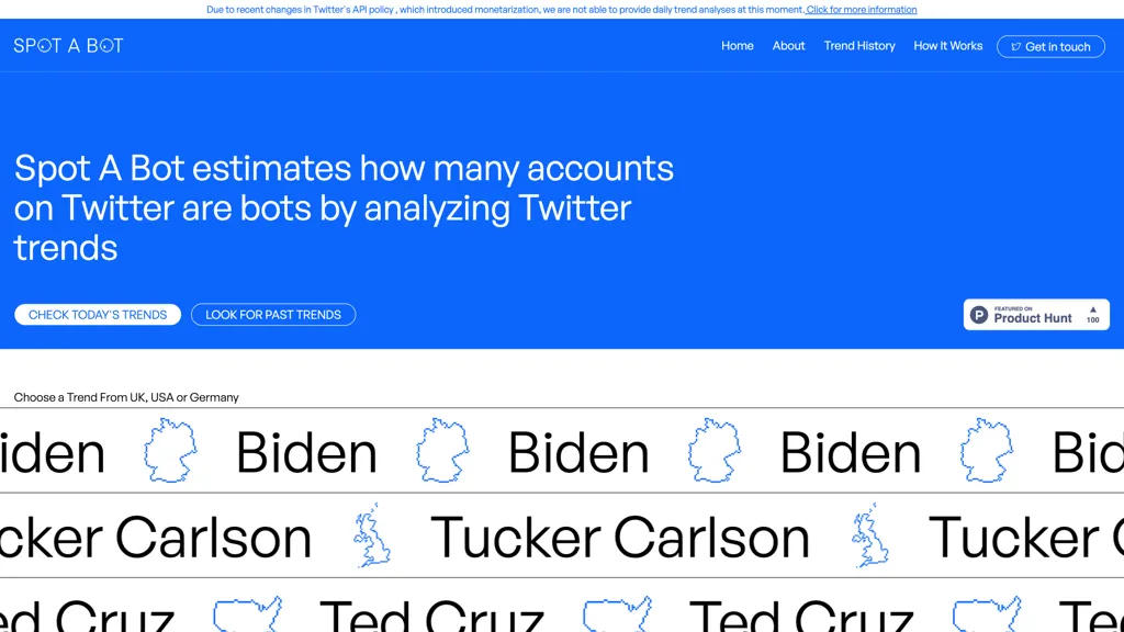 Spot a Bot 工具截图