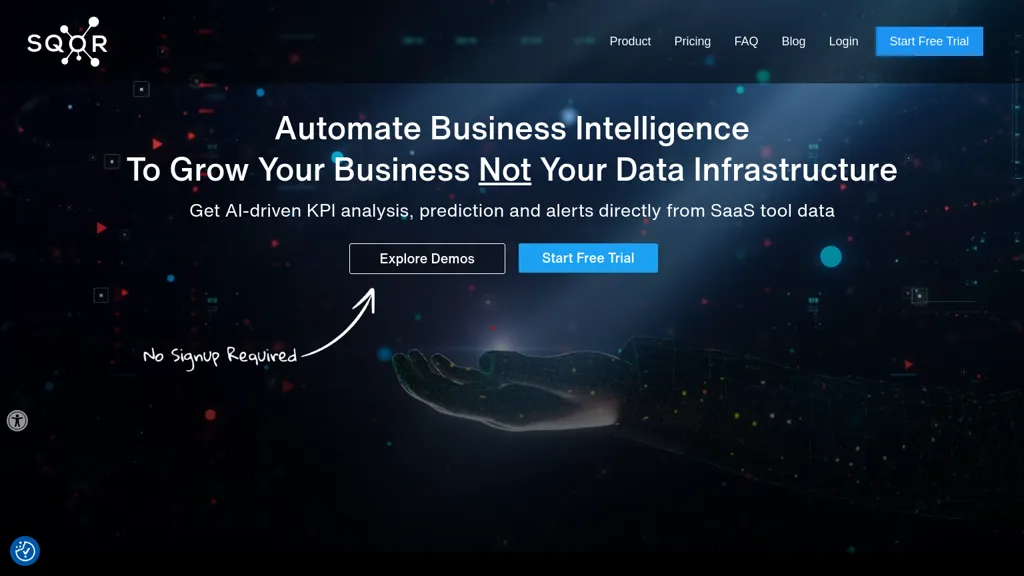 SQOR.ai 官网截图