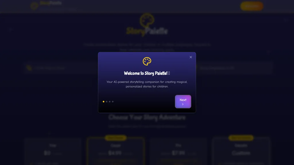Story Palette 官网截图