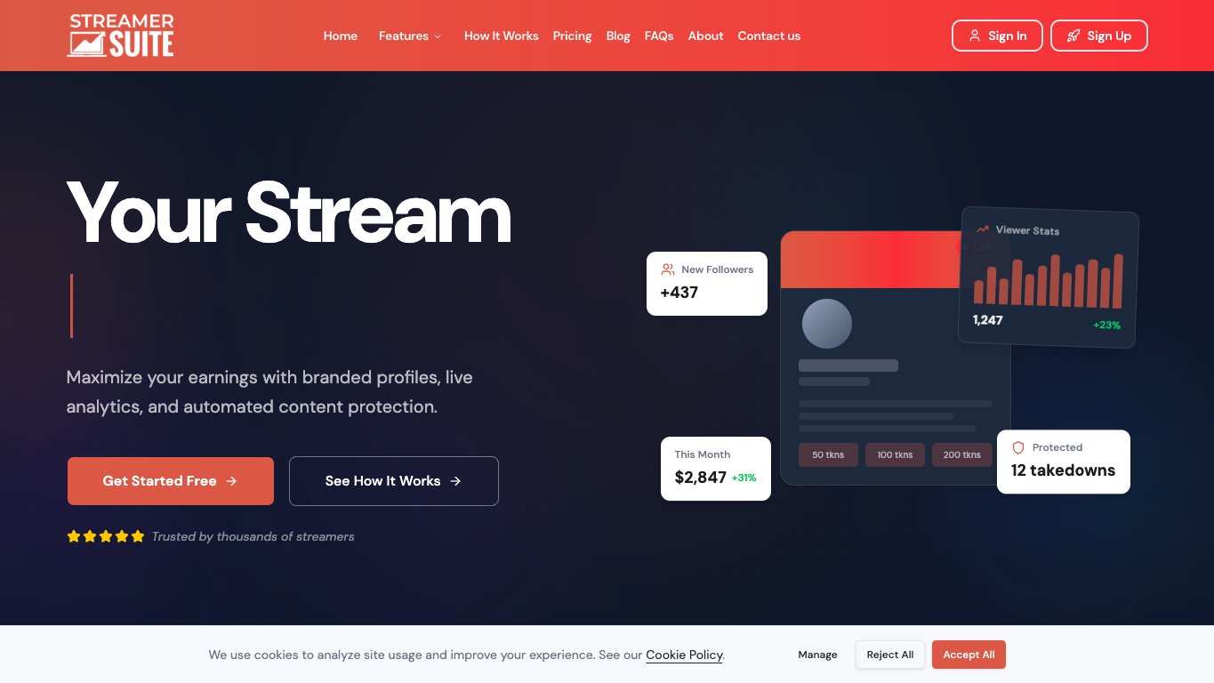 StreamerSuite 工具截图