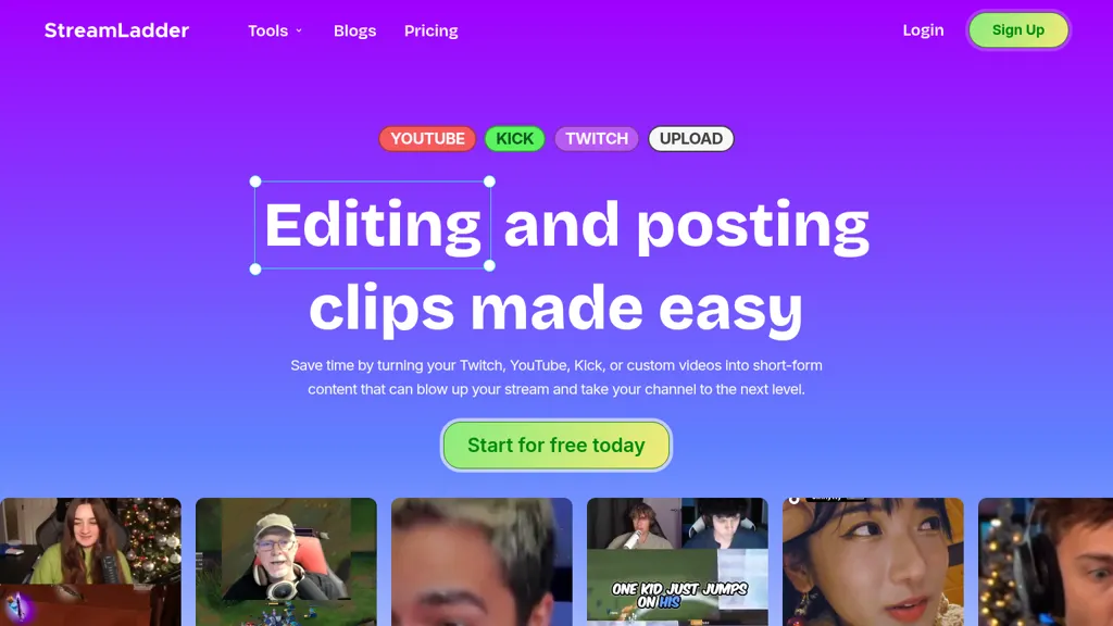 StreamLadder 工具截图