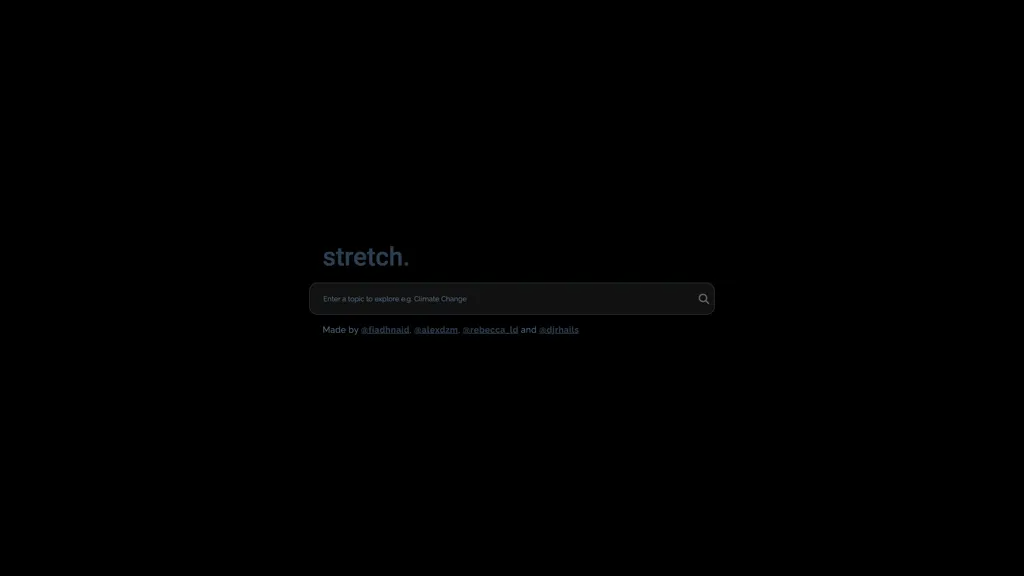 Stretch 工具截图