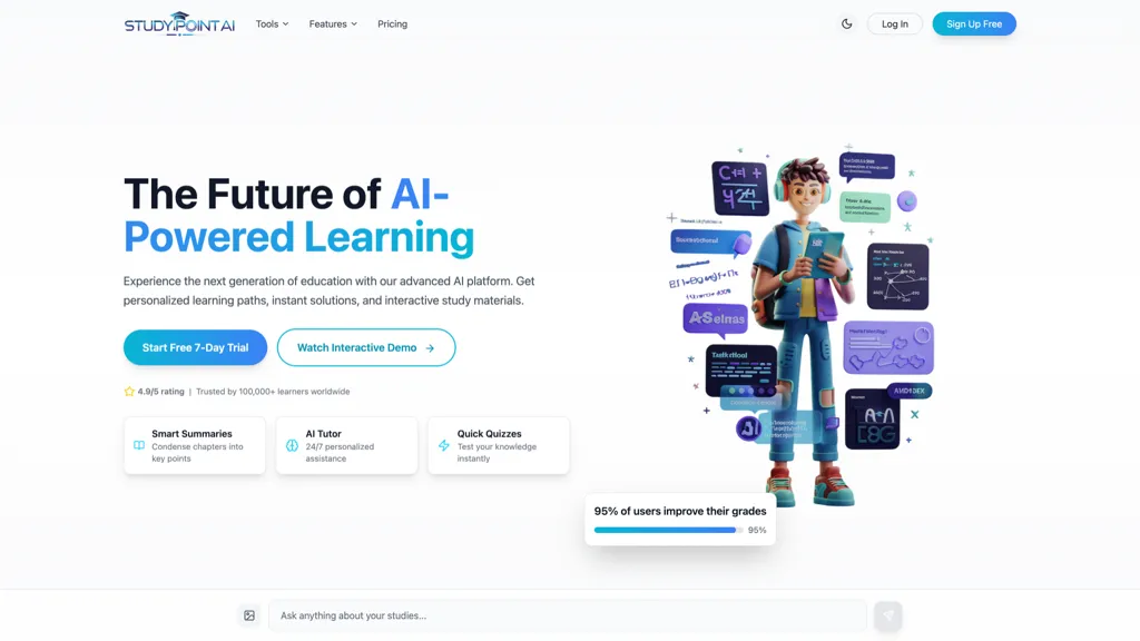 Study Point AI 官网截图
