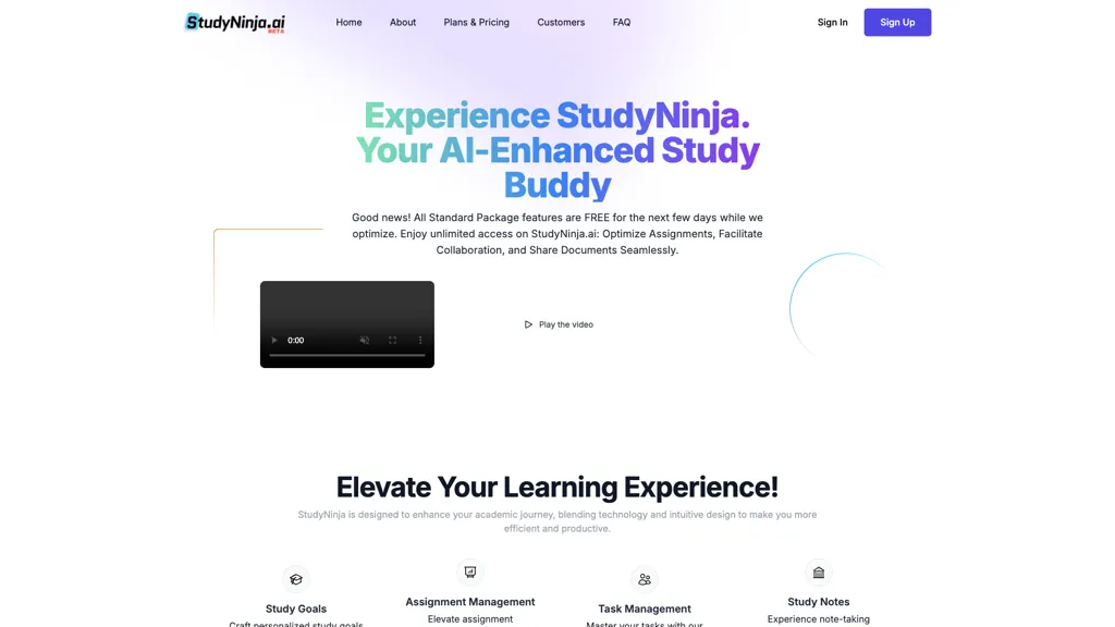 StudyNinja 工具截图