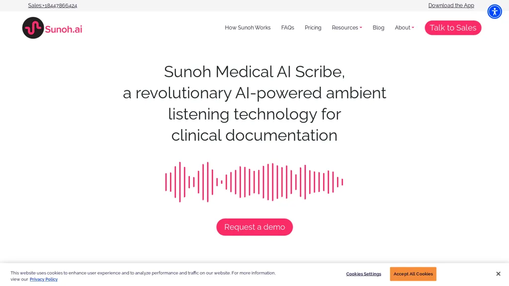 Sunoh.ai 官网截图